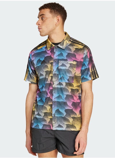 Buy Tiro All Over Printed Mesh Shirt in Saudi Arabia