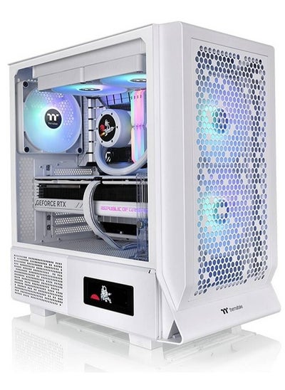 Buy NANOTECH Thermaltake Ivory Gaming PC, Intel Core i5-12400F, DDR4 16GB  (2*8) 3600Mhz, Nvidia RTX4060 8GB Dual Fan, 1TB NVMe M.2 SSD, 2 Fan AIO Liquid Cooler, 500W PSU, Windows 11 Pro - Wi-Fi in UAE