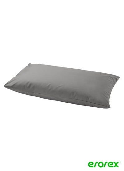 Buy Pillowcase grey 50x80 cm in Saudi Arabia