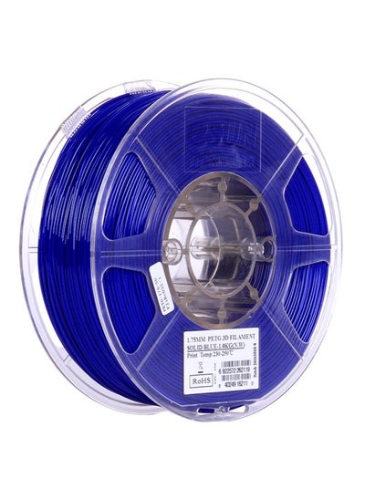 Buy PETG 3D Printer Filament Solid Blue in UAE