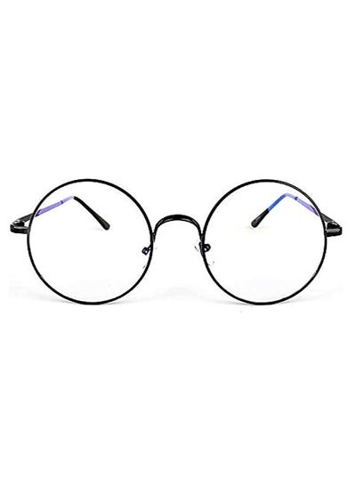 Buy ORiTi Retro Clear Lens Nerd Frames Glasses Vintage Round Full Metal Prince sunglasses in UAE