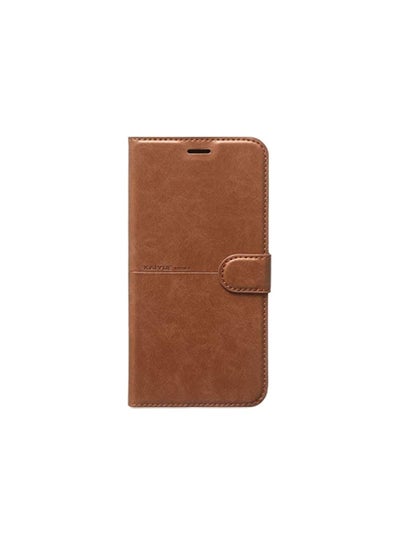 Buy Kaiyue Leather Flip Cover Full Protection For Oppo Reno 6 4G (Brown) in Egypt