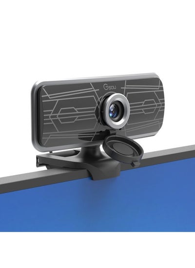 اشتري Gsou T16s 1080P HD Webcam with Cover Built-in Microphone for Online Classes Broadcast Conference Video في السعودية