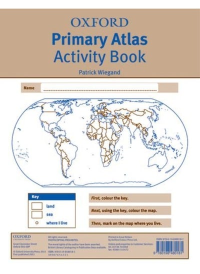 اشتري Oxford Primary Atlas Activity Book في الامارات