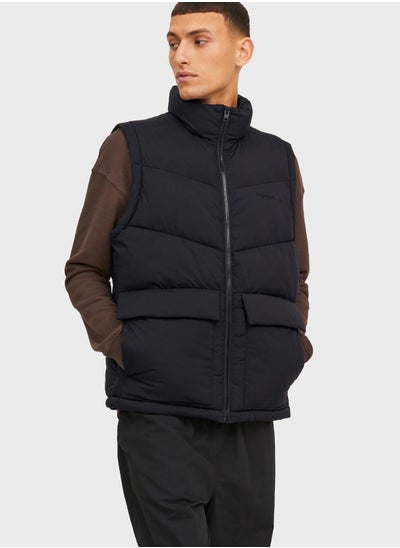 Buy Zip Through Puffer Gilet in Saudi Arabia