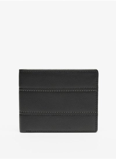 Buy Men Solid Bi-Fold Cardholder in UAE