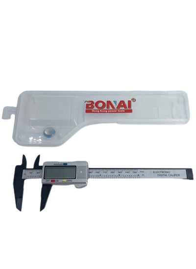 اشتري Digital Caliper Measuring Tool Waterproof Stainless Steel Electronic Vernier Caliper 6Inch 150mm Digital Micrometer with Large LCD Screen في الامارات