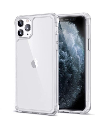 Buy ESR Cloud Armor Designed for iPhone 11 Pro Case, [Shock-Absorbing] [Scratch-Resistant] [Military Grade Protection] Hard PC + Flexible TPU Frame, for The iPhone (2019), Matte Clear in Egypt