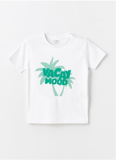 اشتري Crew Neck Short Sleeve Baby Boy T-Shirt في مصر