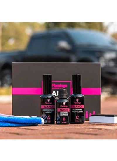 Buy Set Of 3 PCS From  Nano Ceramic Coating Kit in Egypt