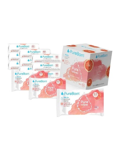 Buy 720 Pieces Pure Grapefruit Wipes in UAE