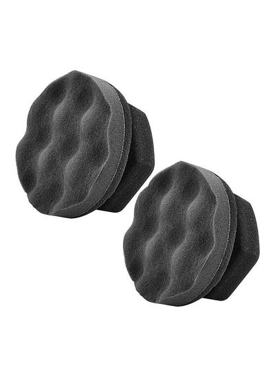 Buy 2 Pack Large Tire Shine Applicator Pad, Durable and Reusable Hex-Grip Tire Dressing Applicator Pad for Applying Tire Shine in UAE