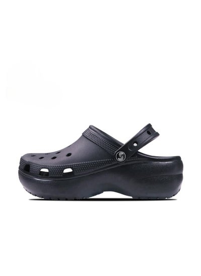 Buy Classic Round Toe Clogs Sandals Thick Sole in Saudi Arabia