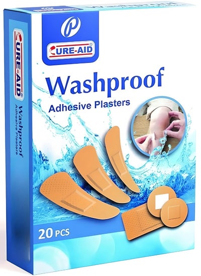 Buy Washproof Adhesive Plasters 20 pcs in Egypt