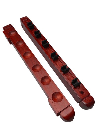 اشتري Six Billiard Cue Wall Rack في الامارات