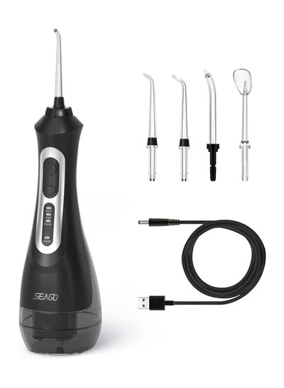 Buy Water Flosser Cordless, Portable Oral Irrigator for Teeth IPX7 Powerful Rechargeable Battery in Saudi Arabia