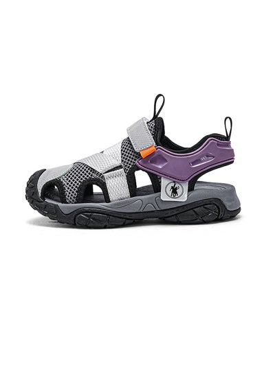 اشتري Children's Sport Outdoor Hiking Sandals Closed Toe Athletic Adventure Beach Fisherman Water Sandals في السعودية