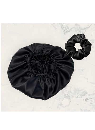 Buy Satin bonnet +Scrunchie in Egypt