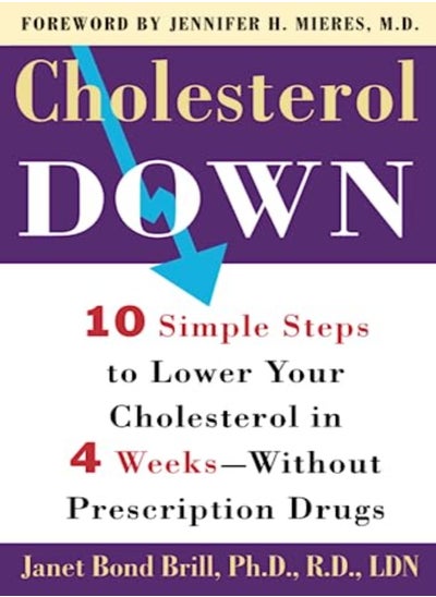 Buy Cholesterol Down by Janet Bond Brill Paperback in UAE