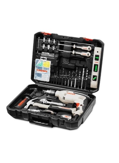 Buy 98 Piece Tool Set With Impact Drill 13mm in Saudi Arabia