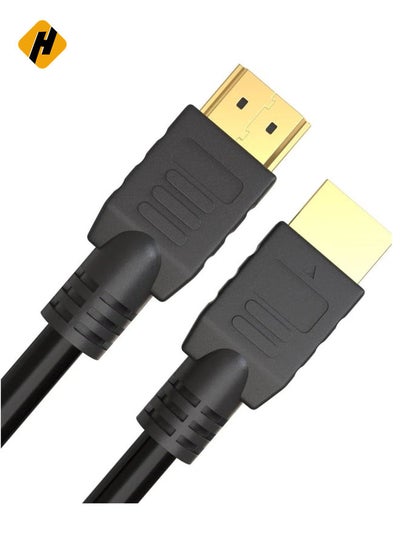 اشتري High Speed HDMI Cable 3 meter Supports 4k Ultra HD 3D Black في الامارات