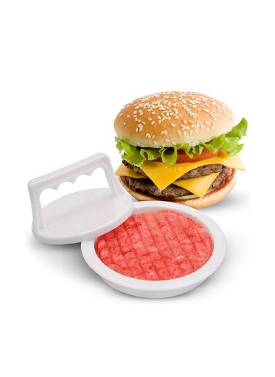 Buy Burger Press [ Hamburger Patty Maker ] Burger Smasher [ Patty Press ] Kitchen Barbeque Tool [ Burger Maker ] - White in UAE