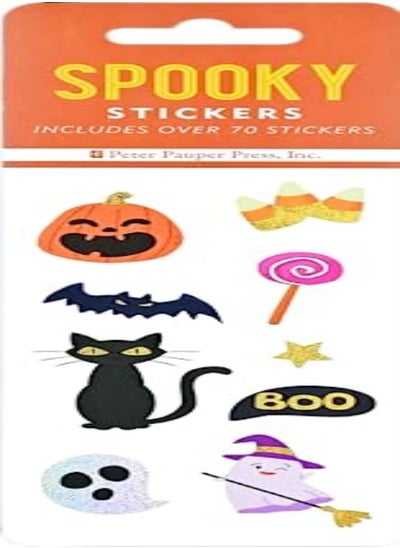 اشتري Spooky Sticker Set by Peter Pauper Press Paperback في الامارات