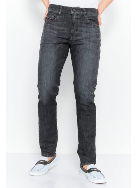 اشتري Men Regular Fit Wash Stretchable Denim Jeans, Grey في الامارات