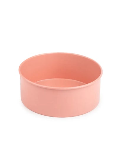 Buy Nonstick Round Bake Pan, Silicone Bakeware Cake Mould (10X6 CM) in UAE