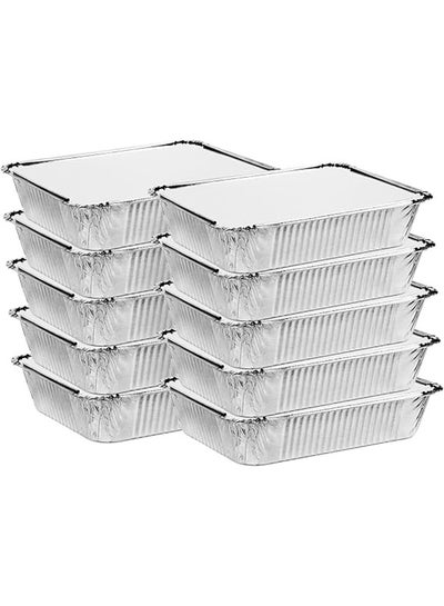 Aluminium container 890ml Pack of 10 Pcs - 8389 price in UAE | Noon UAE ...