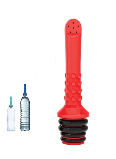 Buy Small portable pump and bidet, compatible with any water bottle, suitable for trips and camping in Saudi Arabia