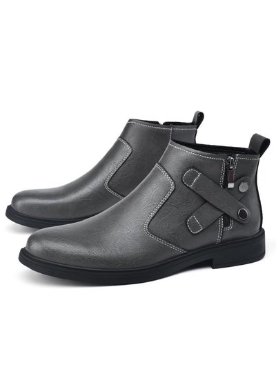 Buy New Men's Casual Leather Boots in Saudi Arabia