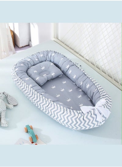 Buy Soft and Light Weight Portable Design with Printed Bassinet for Up To 3 Months in UAE