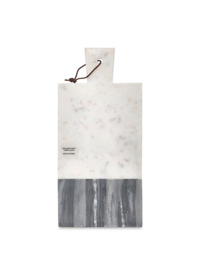 اشتري Prest Marble Chopping Board, White & Black في الامارات