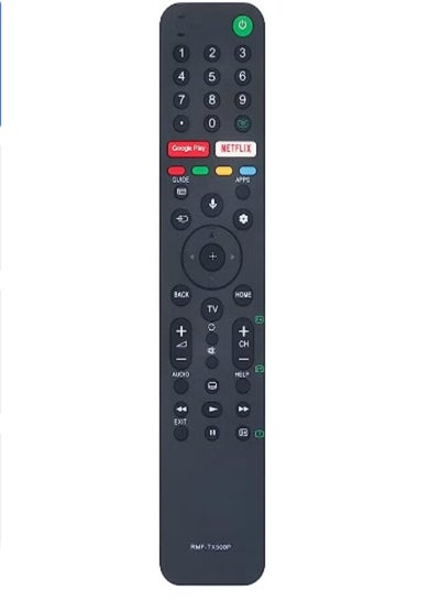 Buy RMF-TX500P Replaced Voice Remote Control Fit for Sony TV Sub Remote Controller RMF-TX500U RMF-TX510V RMF-TX500T Compatible With Models Series A8H X85G X95G X8000 X8500 X9000 X9500 in Saudi Arabia