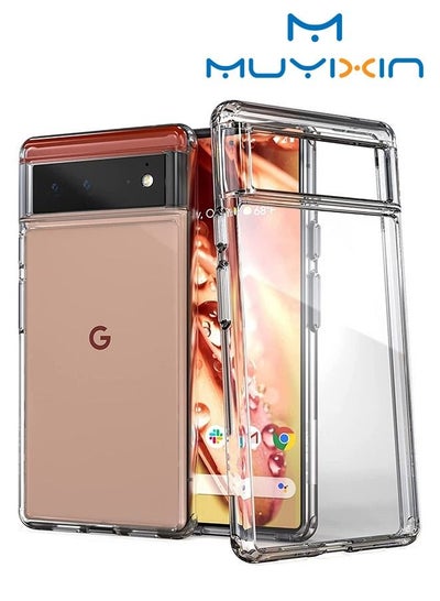 Buy Case for Google Pixel 6 Pro Soft TPU Cover Full Protective Bumper Phone Case for Google Pixel 6 Pro (Transparent) in Saudi Arabia