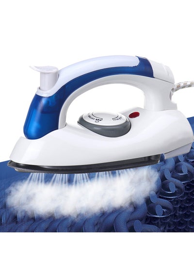 Buy Travel Iron Portable Steam Iron - Mini Handheld Iron for Clothes Non Stick Adjustable Temperature Control Small Compact Travel Steamer in UAE