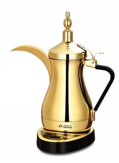 Buy Gulf Dalla Electric Saudi Coffee Maker 1000W 400ml Gold in UAE