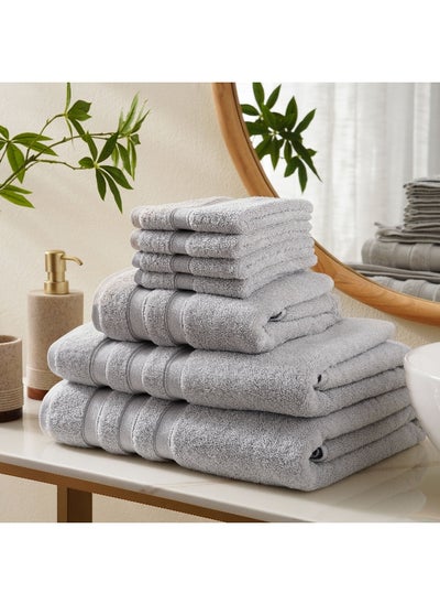 Buy Egyptian Luxe Bath Sheet 90X150Cm - Grey in UAE