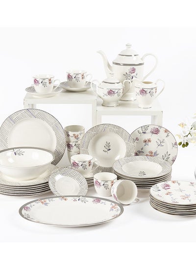 اشتري Korse 47 - Piece Dinner Set, Multicolour في الامارات