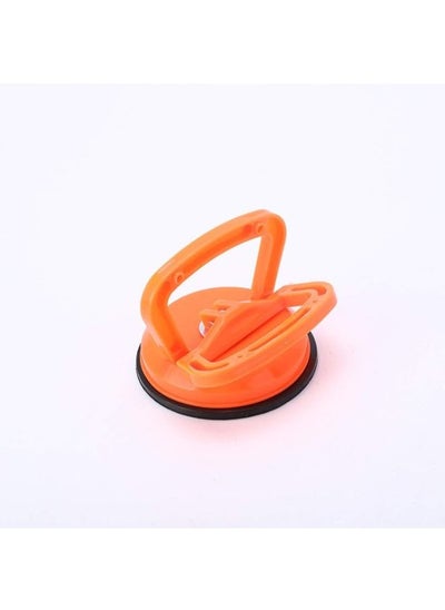 Buy Multifunctional Powerful Suction Cup Car Dent Repair Tool Integrated Ceiling Pull Vacuum Suction Cup Orange in UAE