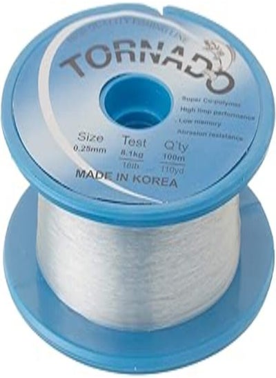 Buy Tornado Fishing Line, 0.25 mm, 100 m - Blue in Egypt