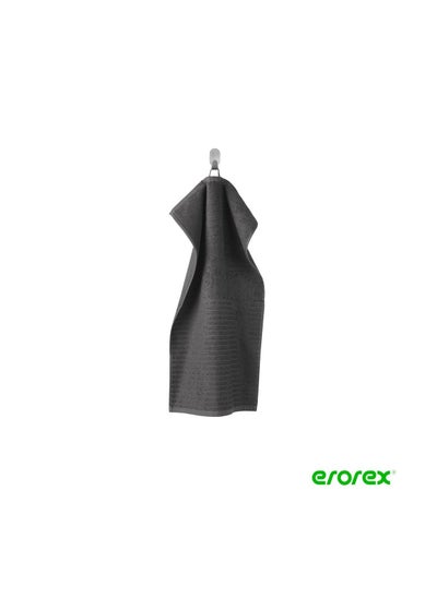 Buy Hand towel dark grey 40x70 cm in Saudi Arabia