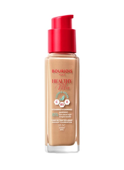 اشتري Healthy Mix Clean Foundation - 55.5C - Honey, 30ml في الامارات