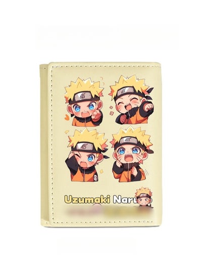 Buy New Naruto Printed Waterproof Wallet in UAE