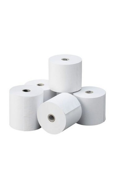 Buy Cash Machine POS Roll 76 X 70mm - White (box / 10 rolls) in UAE