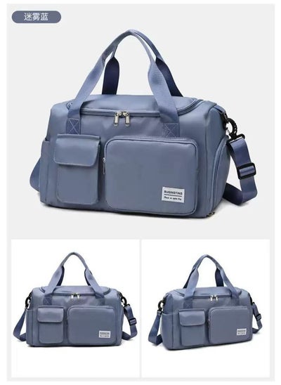 Buy Duffel bag for sports and travel, large handbag with shoe pocket, large size for the weekend in Egypt