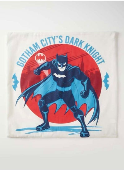 Buy Batman Cushion Cover Without Filler 45cm x 45cm in Saudi Arabia