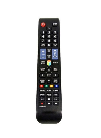 Buy Smart TV Universal Remote Control Black in UAE