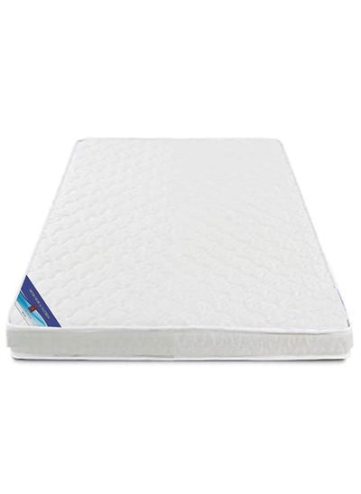 اشتري Twin/Double Size Medicated Mattress, Comfort Back Support, Reversible Use Option, Polyester Fabric, 120W x 190L x 12H cm - White في الامارات